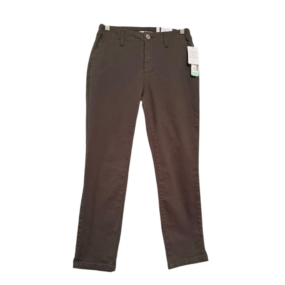 STS Blue Gigi Mid Rise Crop Trousers Dark Olive NWT Size 27 - Picture 4 of 16